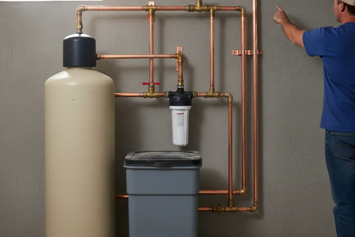 Whole-house water treatment system installed in Hereford